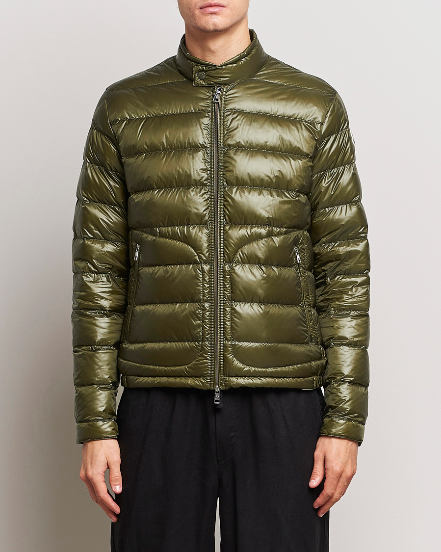 Moncler olive discount jacket