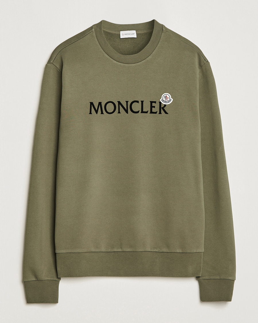 Moncler green shop sweater