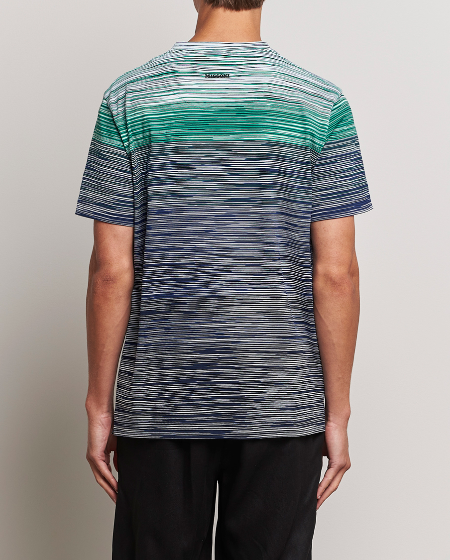 Missoni Space Dyed Degrade T-Shirt Blue/Green at CareOfCarl.com