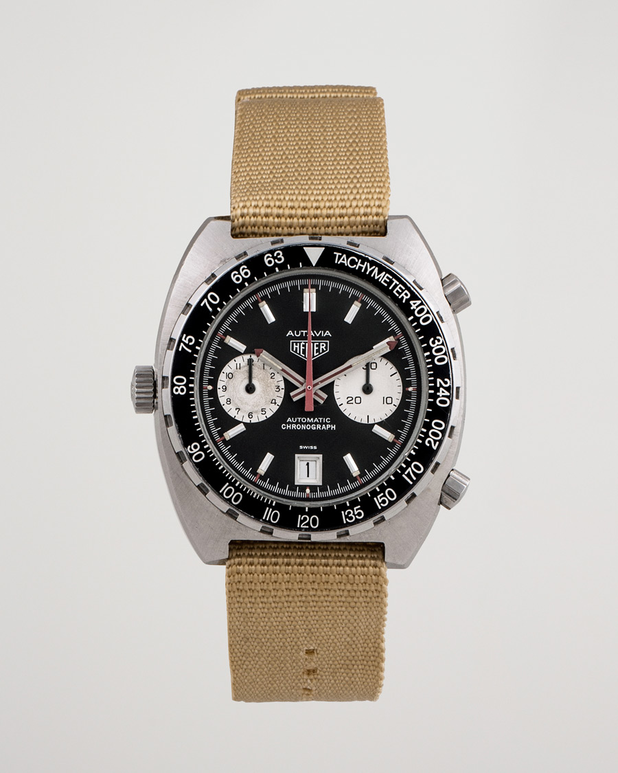 Heuer Pre Owned Autavia 11063 Viceroy Tachymeter Steel Black at