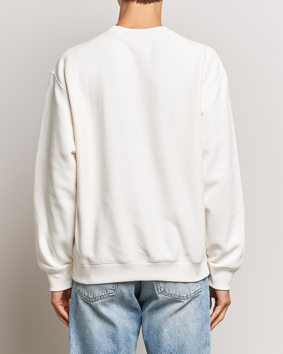 Champion reverse weave cheap white crew neck sweatshirt