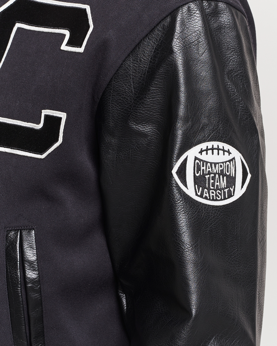 Champion Archive Varsity Bomber Jacket Cabernet at