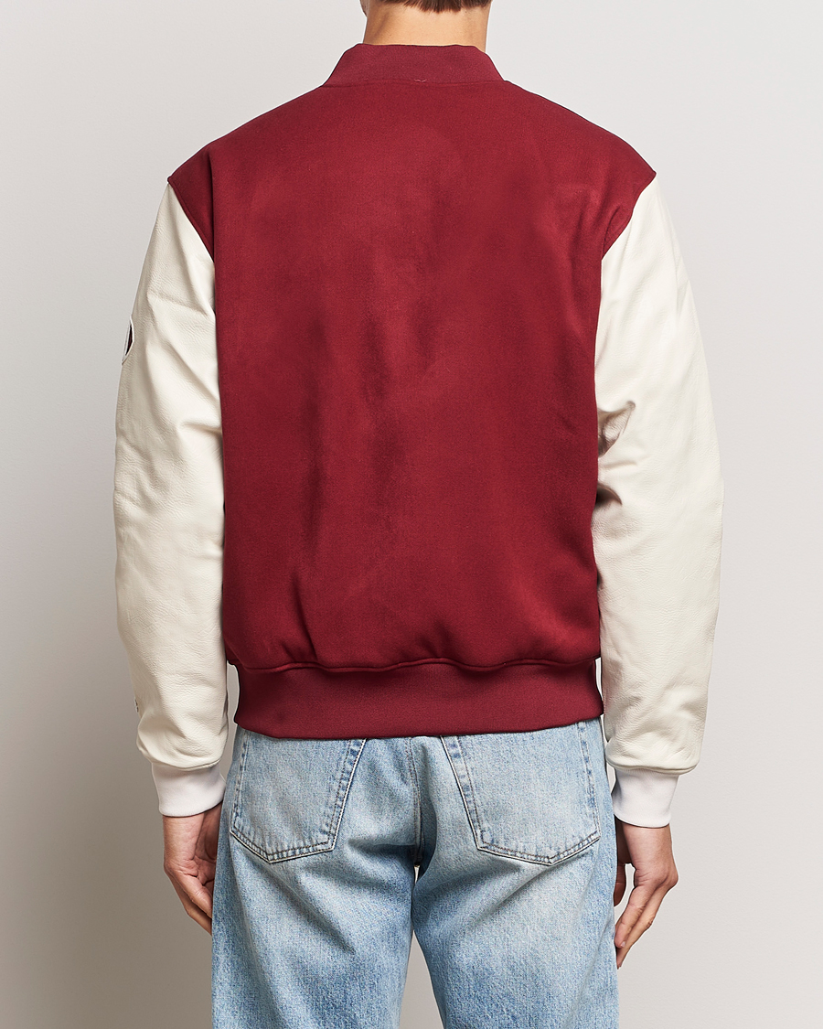 Champion burgundy hot sale jacket