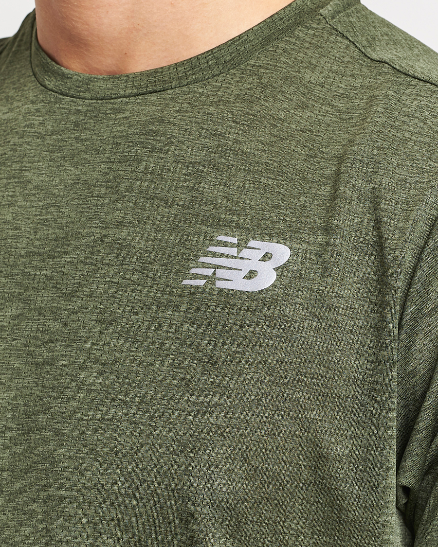 New Balance Impact Camiseta Running Hombre - Kombu Heather