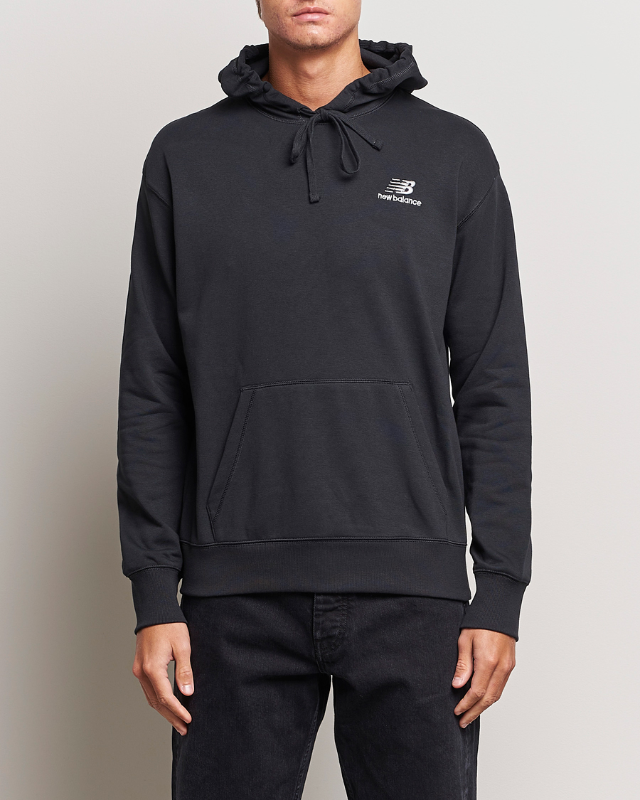 New Balance Essentials Hoodie Black at