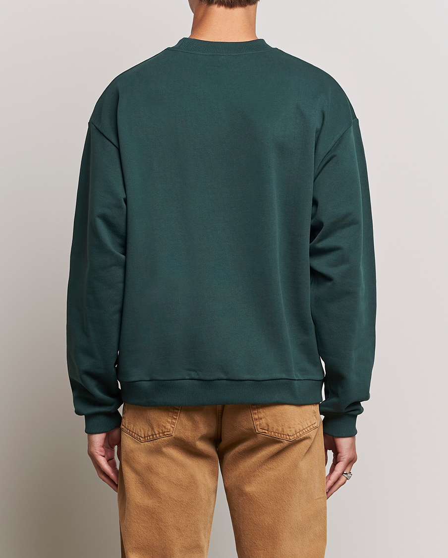 Men | Sweaters & Knitwear | Drôle de Monsieur | Classic NFPM Sweatshirt Dark Green