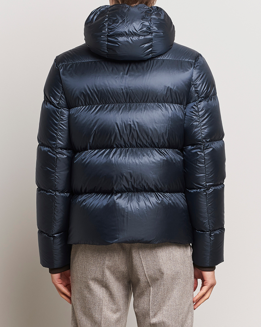 Herno Ultralight Nylon Down Jacket Navy at CareOfCarl.com