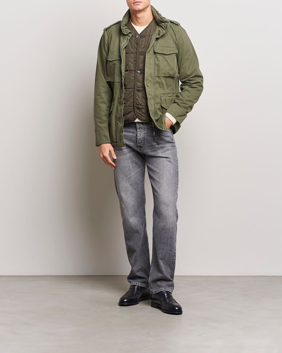 Mens cotton field jacket hotsell