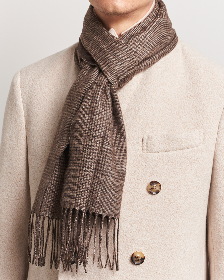 Cashmere deals scarf brown