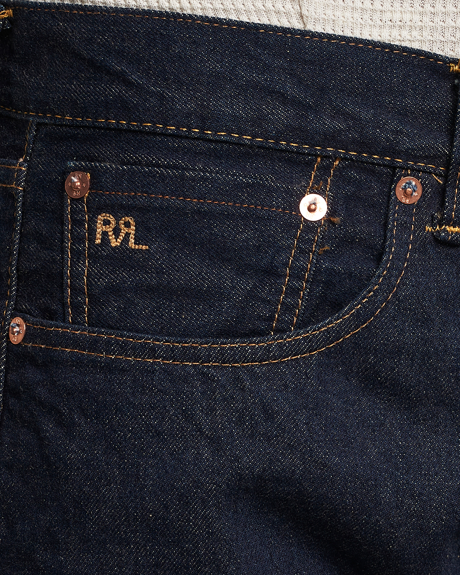 RRL Straight Fit 5-Pocket Denim Hillsview Wash at CareOfCarl.com