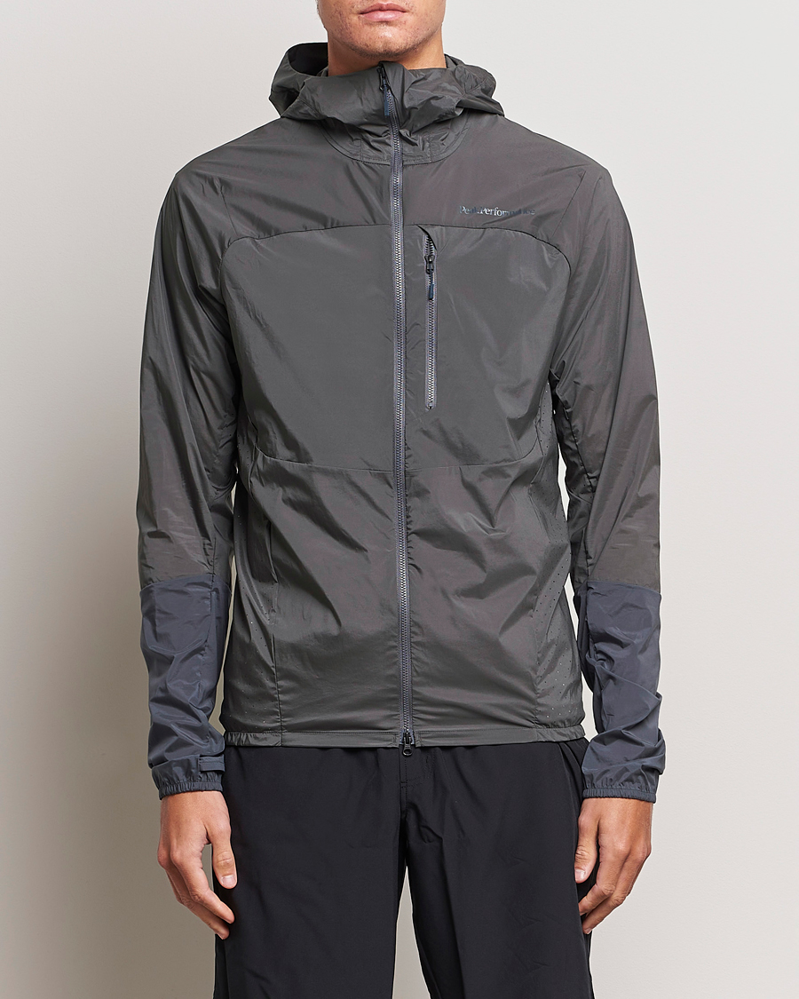 Peak Performance Vislight Wind Jacket Motion Grey/Omber Blue at CareOfCarl.