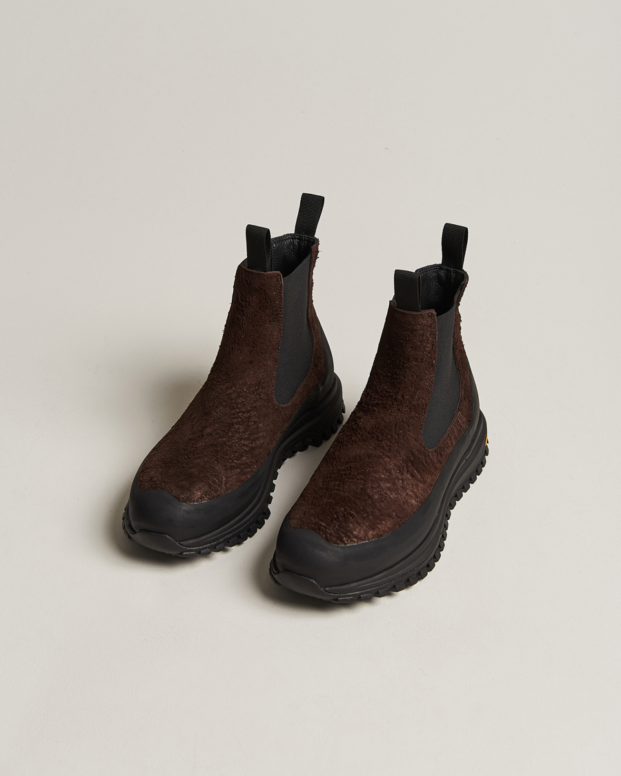 Diemme Ramon Vibram Sole Chelsea Boot Oak Brown Suede at