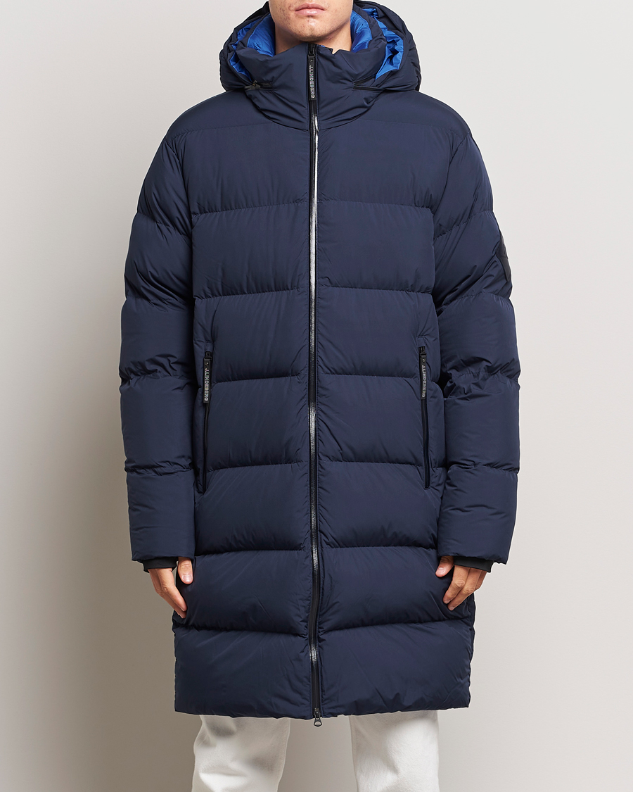 BOSS ORANGE Osiass Parka Dark Blue at CareOfCarl.com