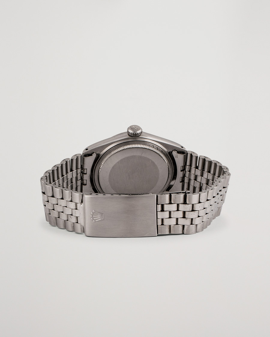 Men | Rolex Pre-Owned Datejust 1601-3 Oyster Perpetual Steel Black | Rolex Pre-Owned | Datejust 1601-3 Oyster Perpetual Steel Black