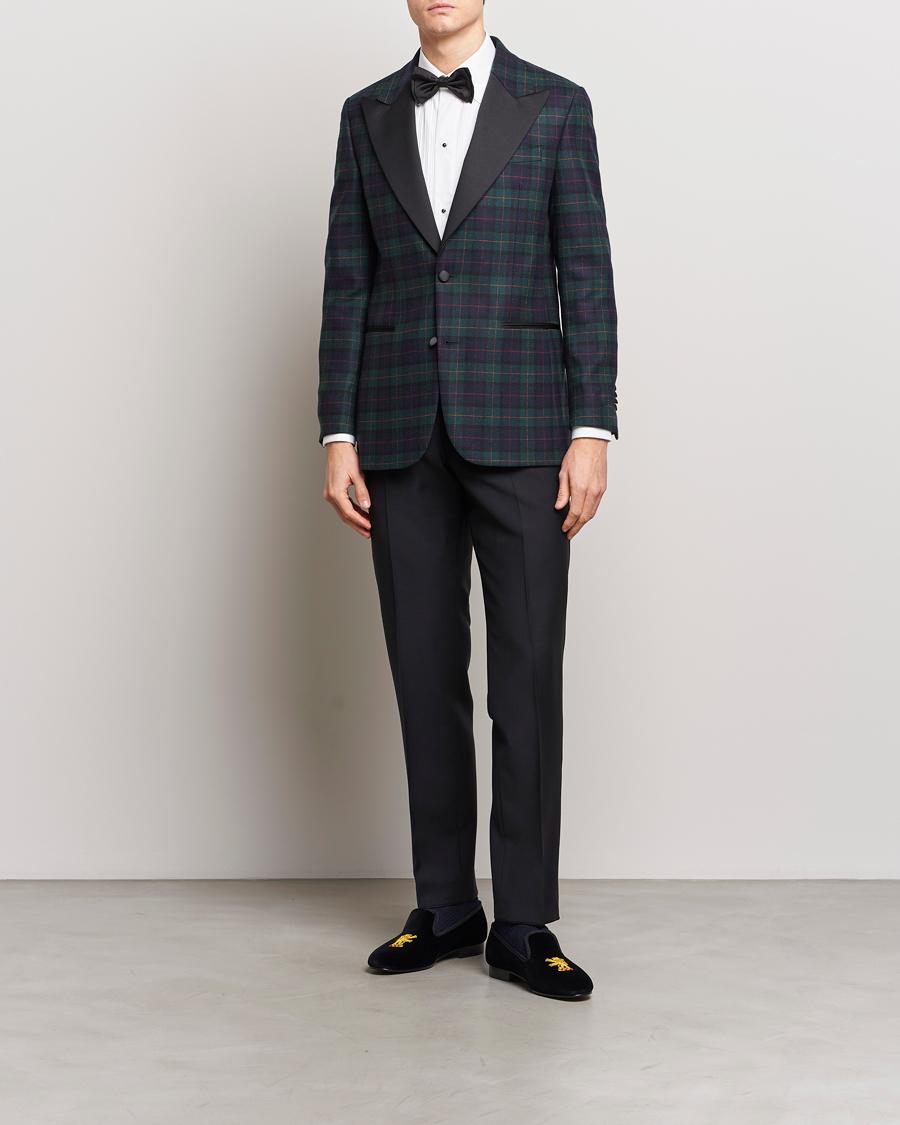 Checkered on sale tuxedo jacket