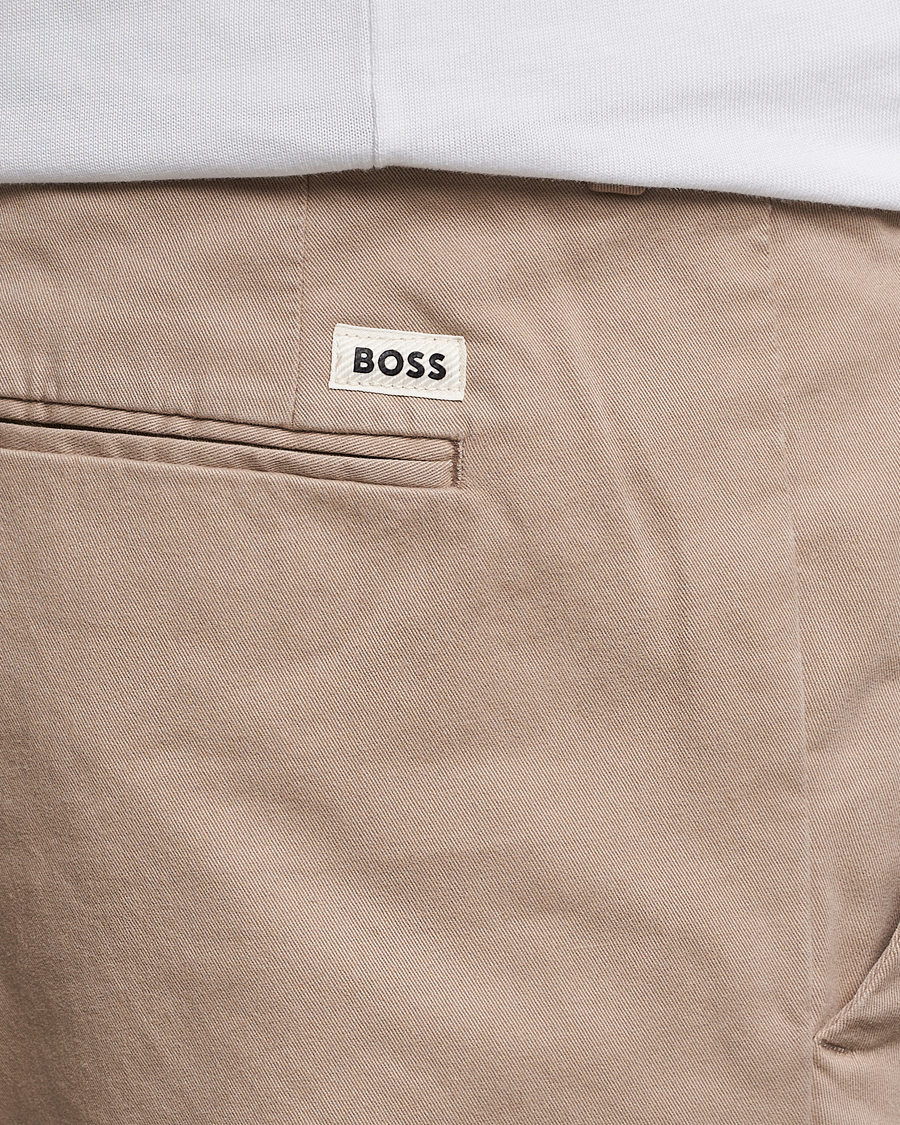 BOSS BLACK Kaito1 Chinos Open Beige at CareOfCarl.com