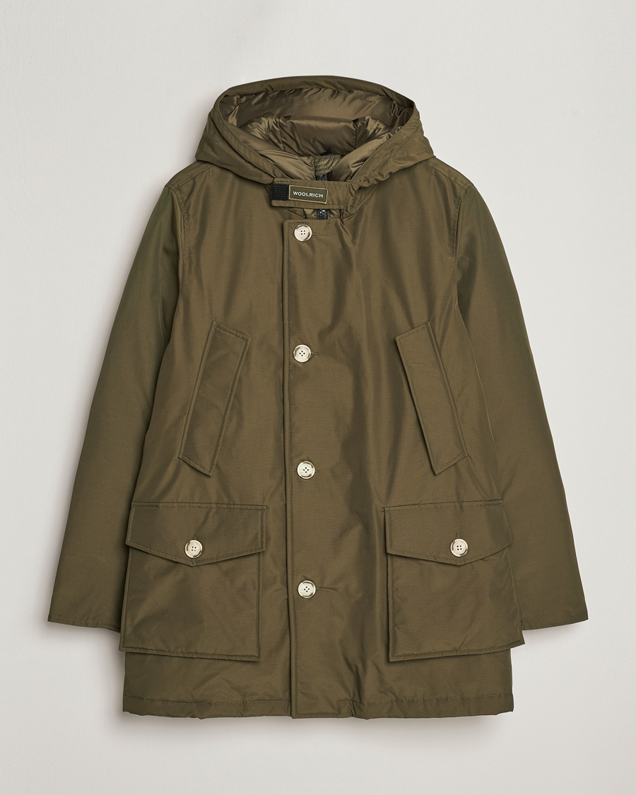 Woolrich Arctic Parka No Fur Dark Green at CareOfCarl.com