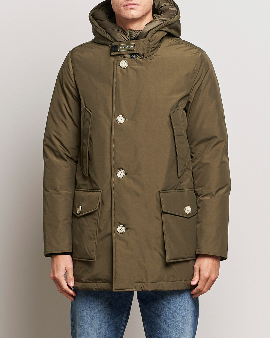 Woolrich Arctic Parka No Fur Dark Green at CareOfCarl.com