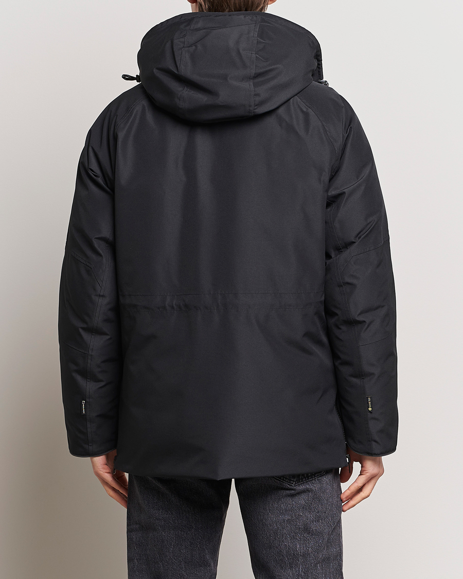 Woolrich Aleutian Supreme Gore-Tex Parka Off Black at CareOfCarl.com