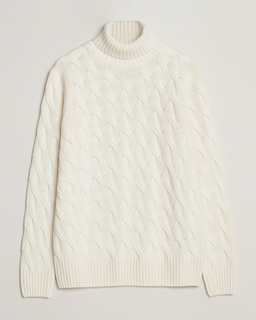 White cashmere clearance cable knit sweater