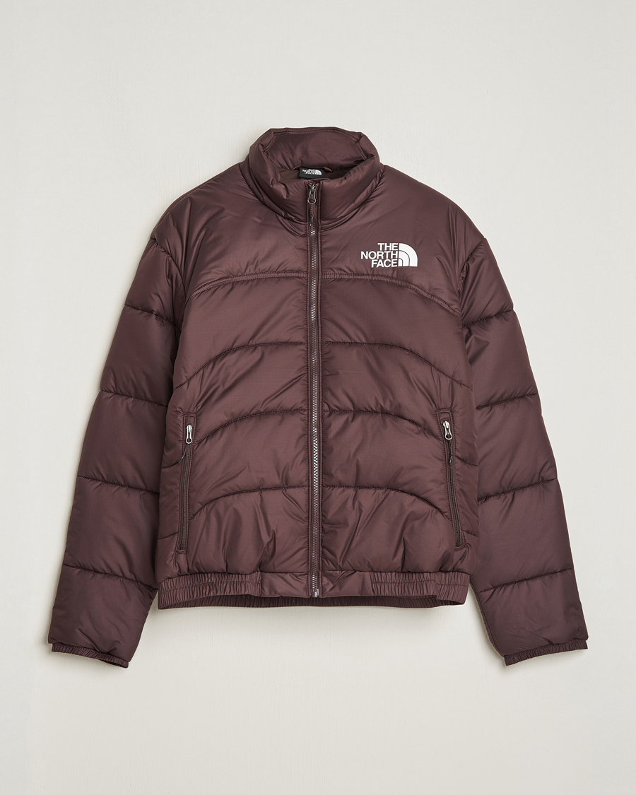 The north sale face brown jacket