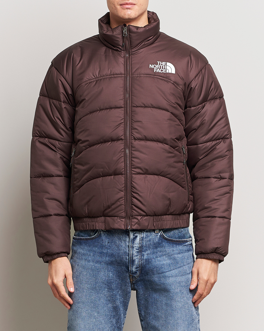 The North Face 2000 Puffer Jacket Coal Brown at CareOfCarl.com