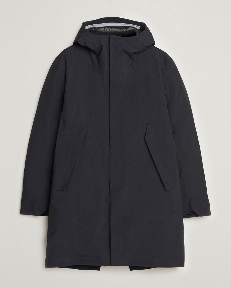 Arc'teryx Veilance Monitor Down Coat Black at CareOfCarl.com