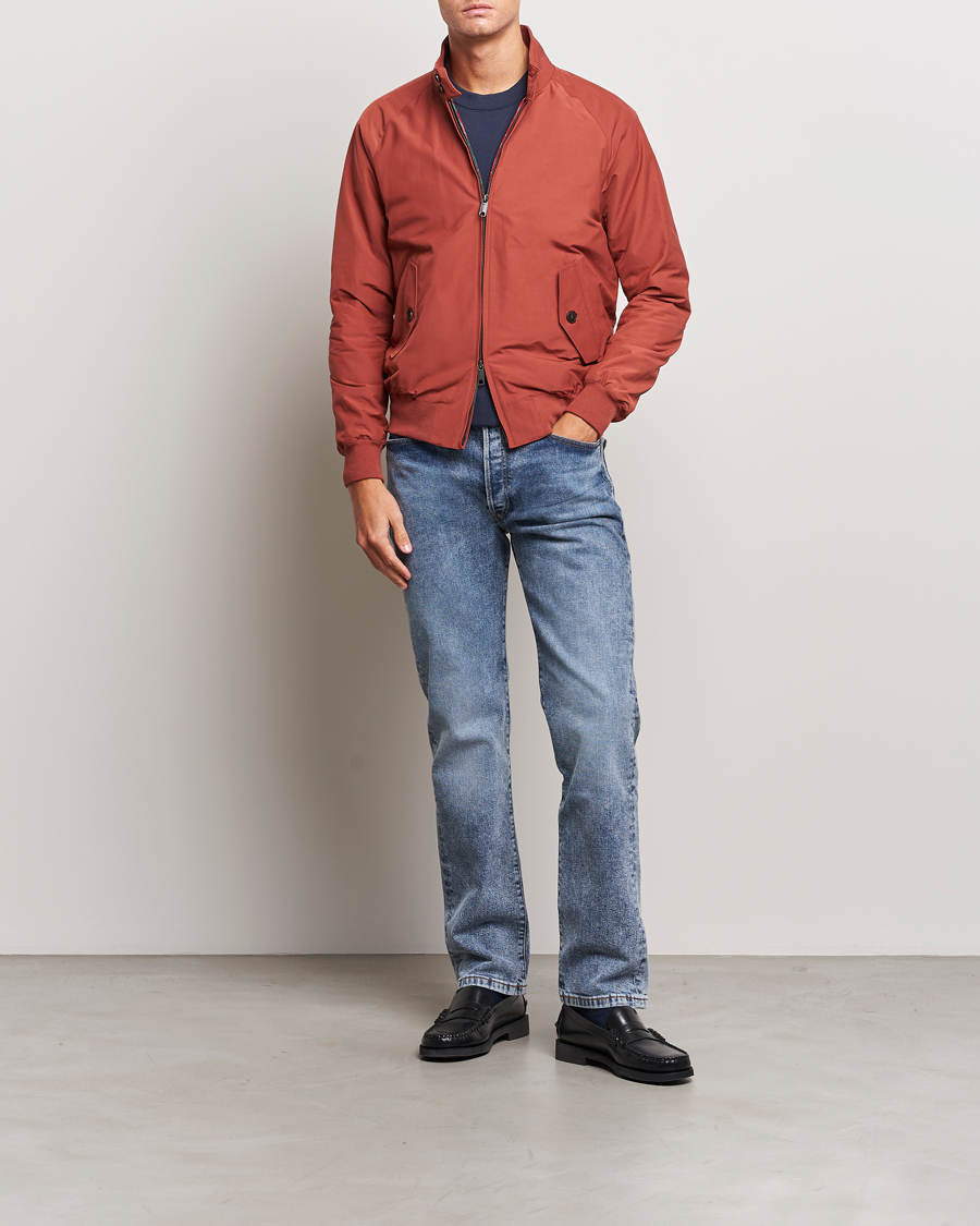 Baracuta G9 Original Harrington Jacket Red Brick at CareOfCarl.com