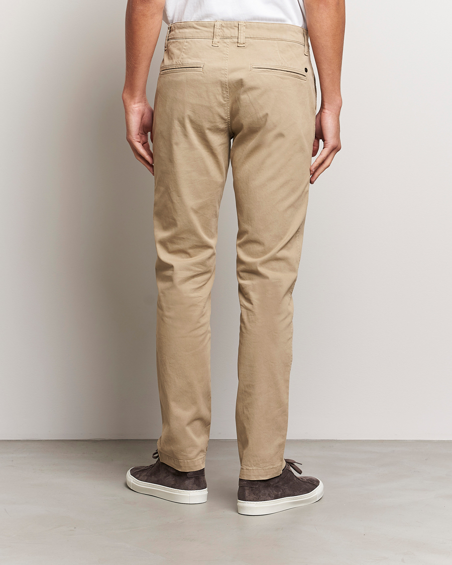 NN07 Marco Slim Fit Stretch Chinos Khaki at CareOfCarl.com