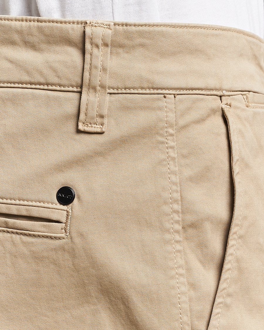 NN07 Marco Slim Fit Stretch Chinos Khaki at CareOfCarl.com