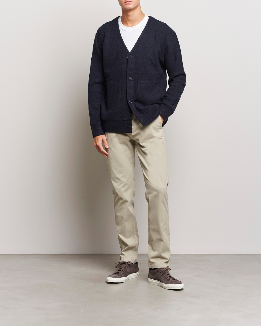 NN07 Marco Slim Fit Stretch Chinos Fog at CareOfCarl.com