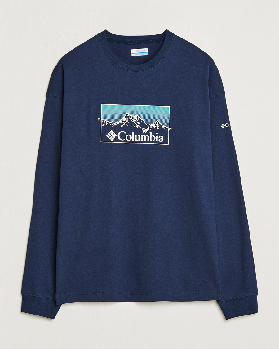 Columbia Duxbery Relaxed Long Sleeve T-Shirt Collegiate Navy at