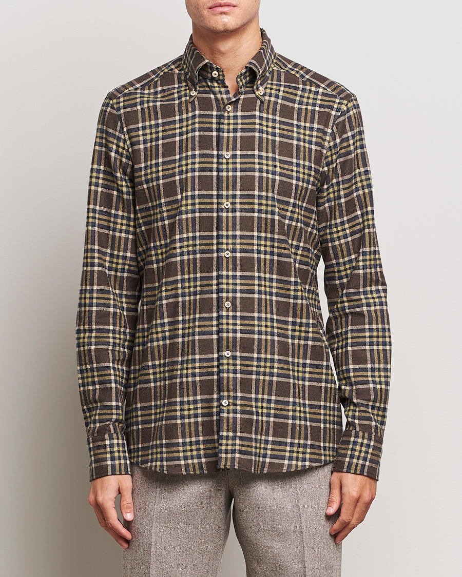 Filson Field Flannel Shirt Nubuck Tan at CareOfCarl.com