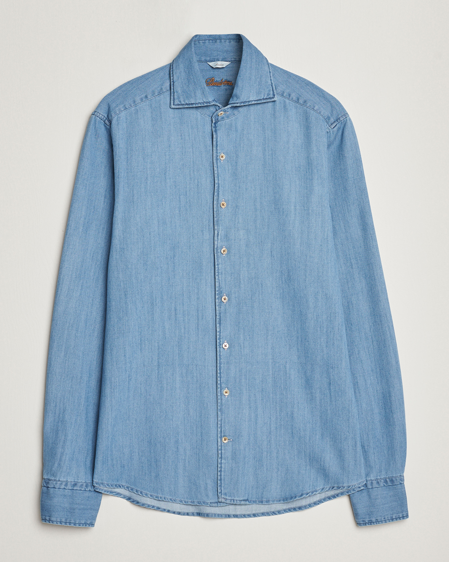 Levi's Barstow Western Standard Shirt Light Blue at CareOfCarl.com