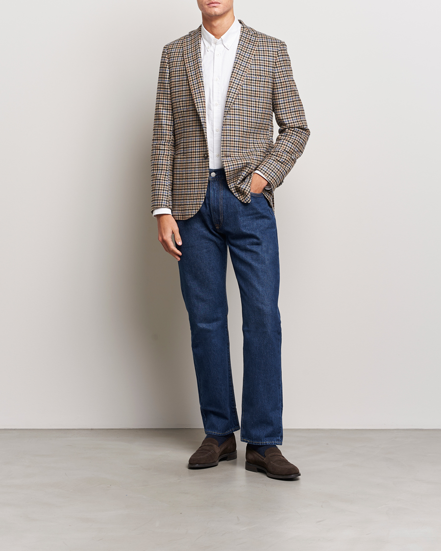 Checkered on sale blazer mens