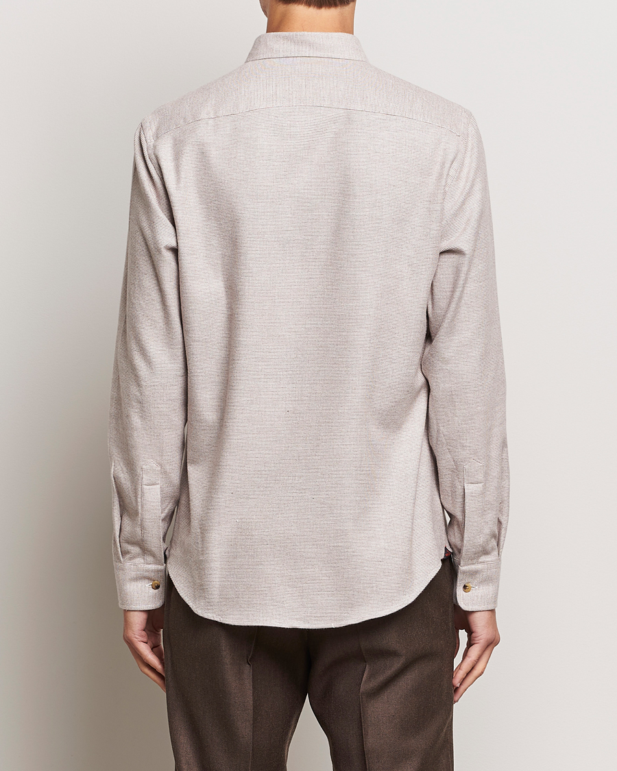 Men | Shirts | Morris | Flanell Check Shirt Khaki