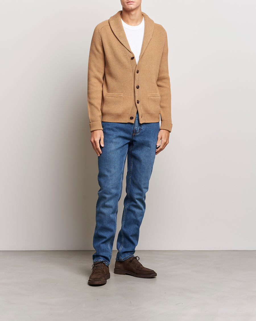 Mens 2025 camel cardigan