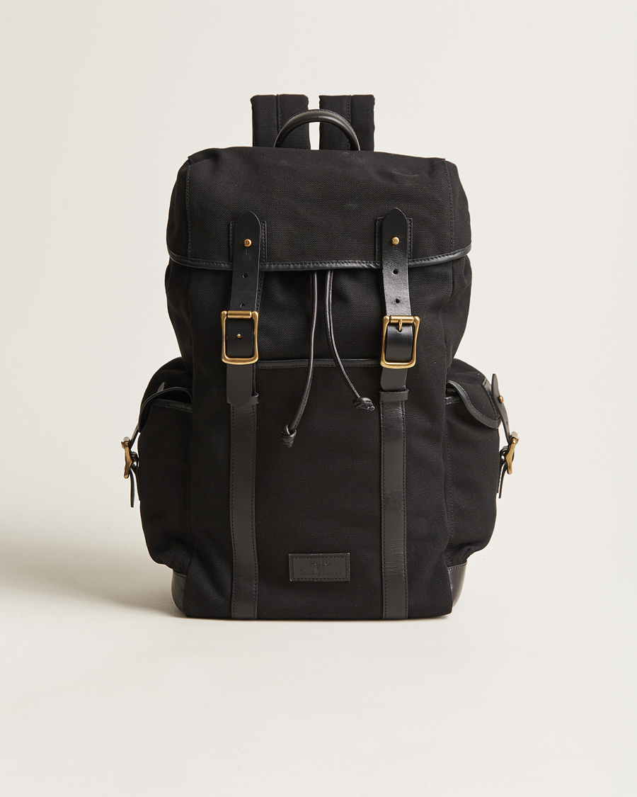 Black discount canvas backpack