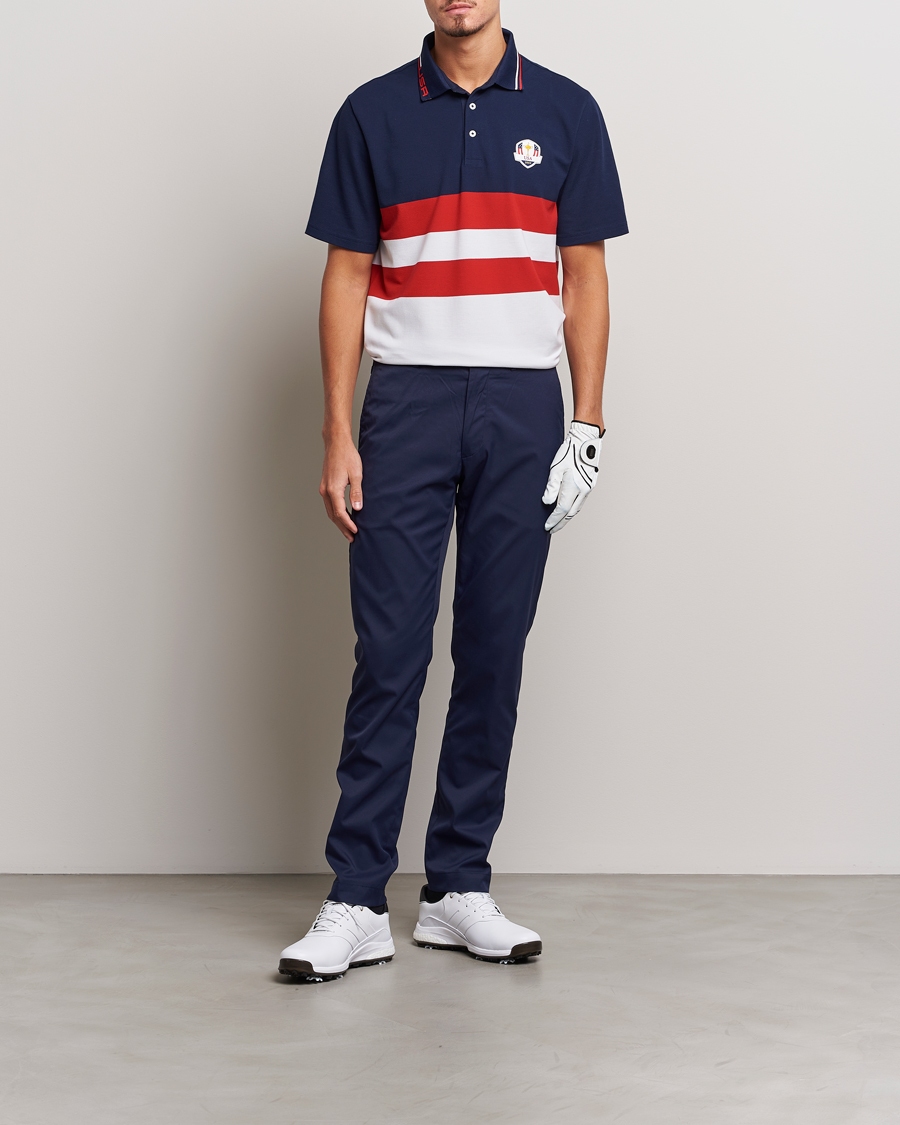 Men | Polo Shirts | RLX Ralph Lauren | Ryder Cup Pique Pure White/Multi