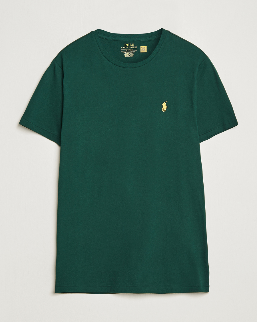 Polo Ralph Lauren Crew Neck T Shirt Hunt Club Green at CareOfCarl