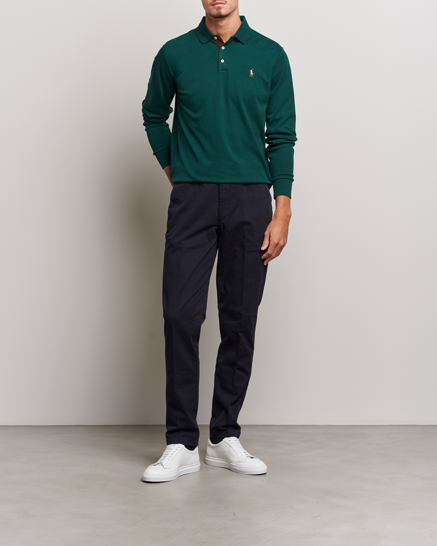 Dark green ralph 2024 lauren polo shirt