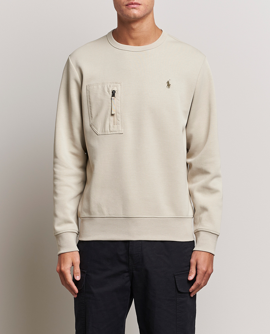 Double knit sweatshirt hot sale ralph lauren