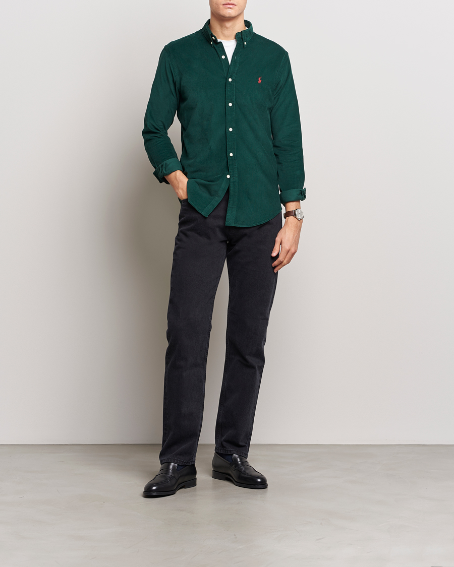 Dark green 2024 ralph lauren shirt