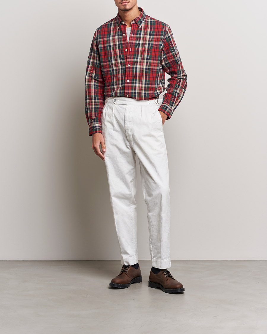 Trousers & Lowers - Red - men - 367 products | FASHIOLA INDIA