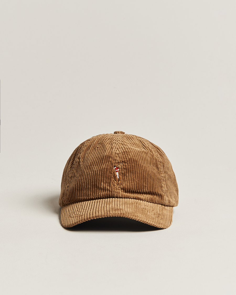 Polo Ralph Lauren Corduroy Cap Dispatch Tan at CareOfCarl.com