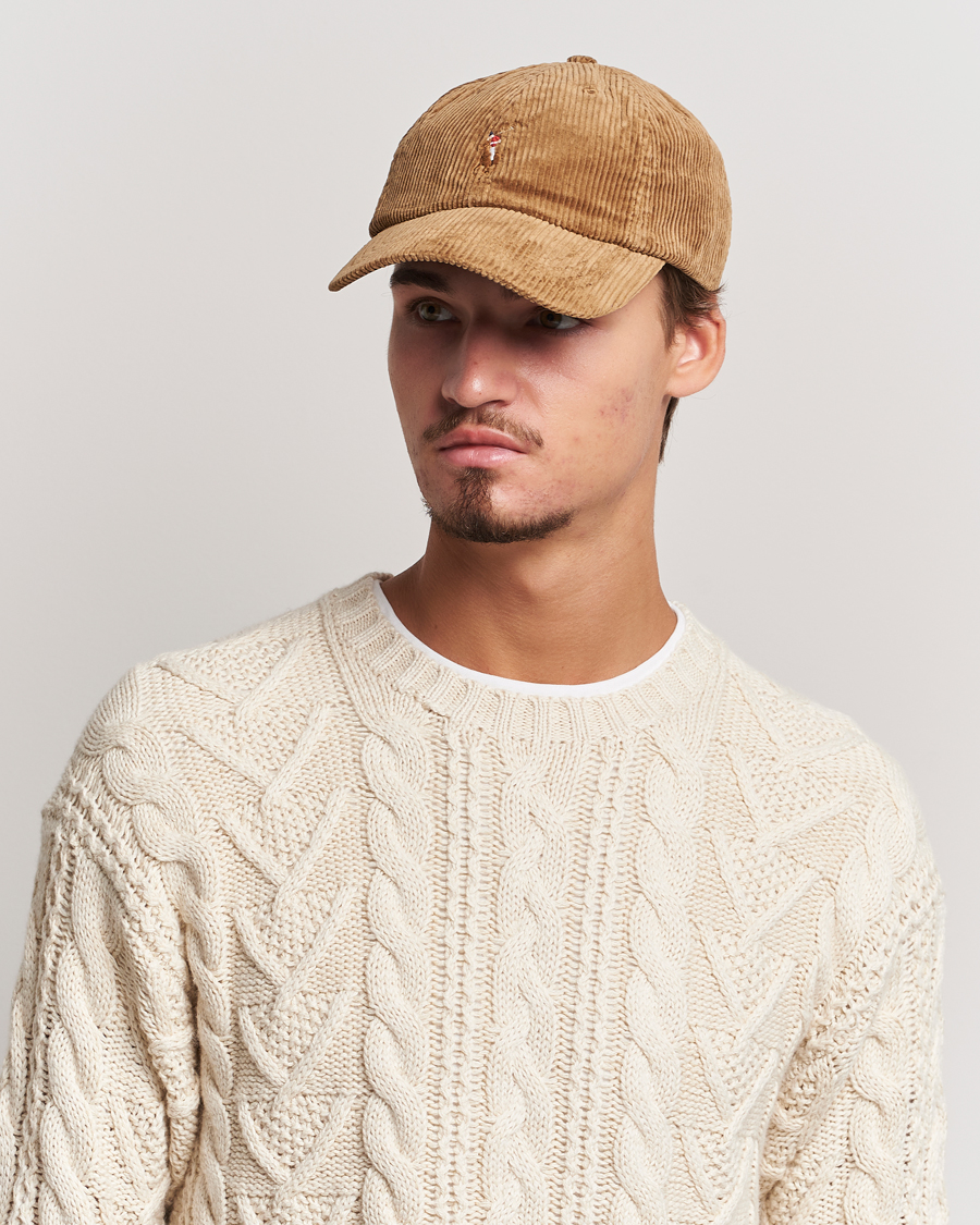 Polo Ralph Lauren Corduroy Cap Dispatch Tan at CareOfCarl.com