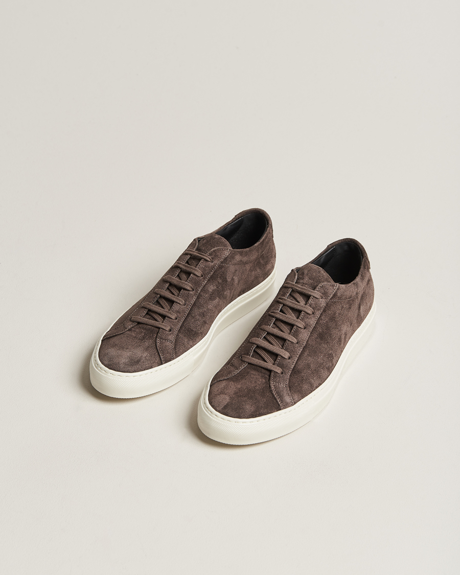 Common projects discount sneakers grey suede