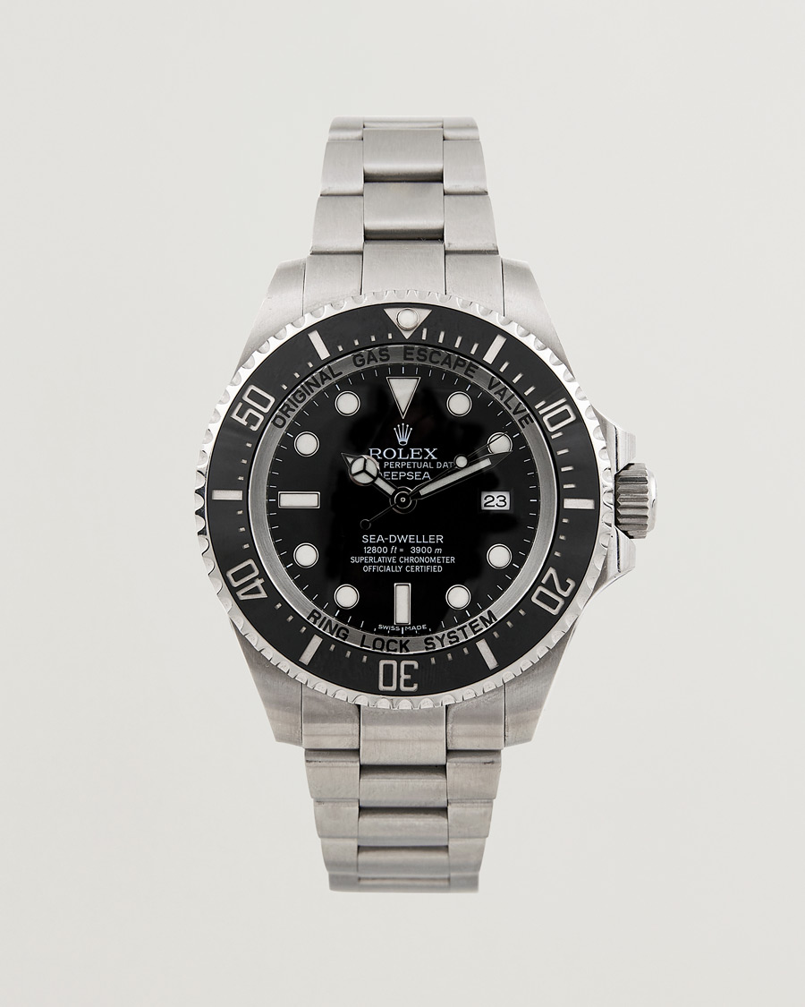 Rolex Pre Owned Sea Dweller Deepsea 116660 Steel Black at