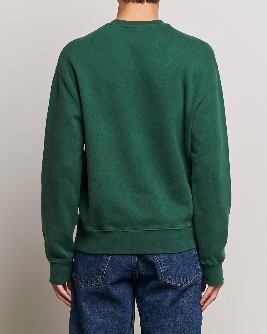 Maison Kitsuné Tonal Fox Head Sweatshirt Bottle Green at