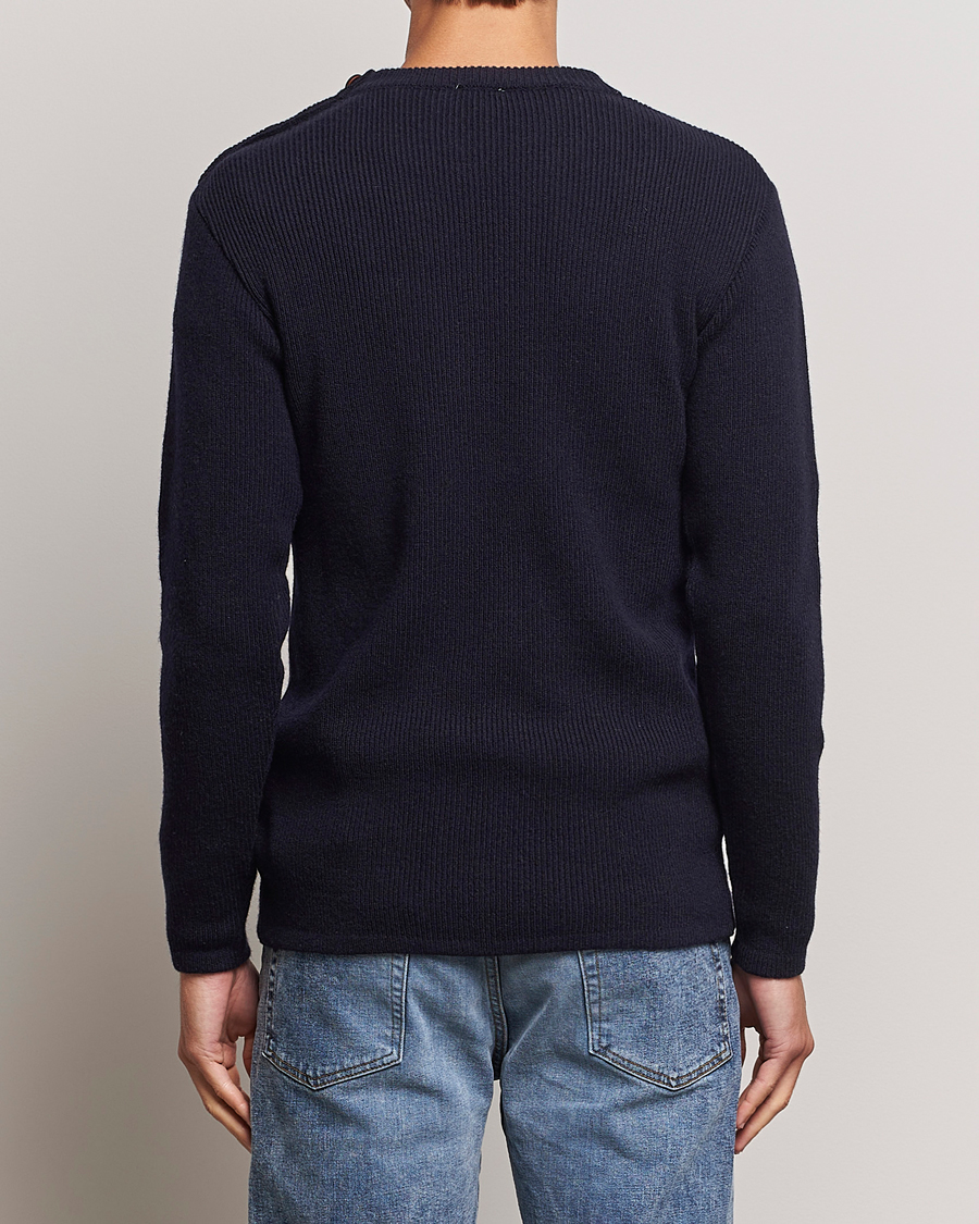 Armor lux Pull Marin Wool Sweater Navy at CareOfCarl